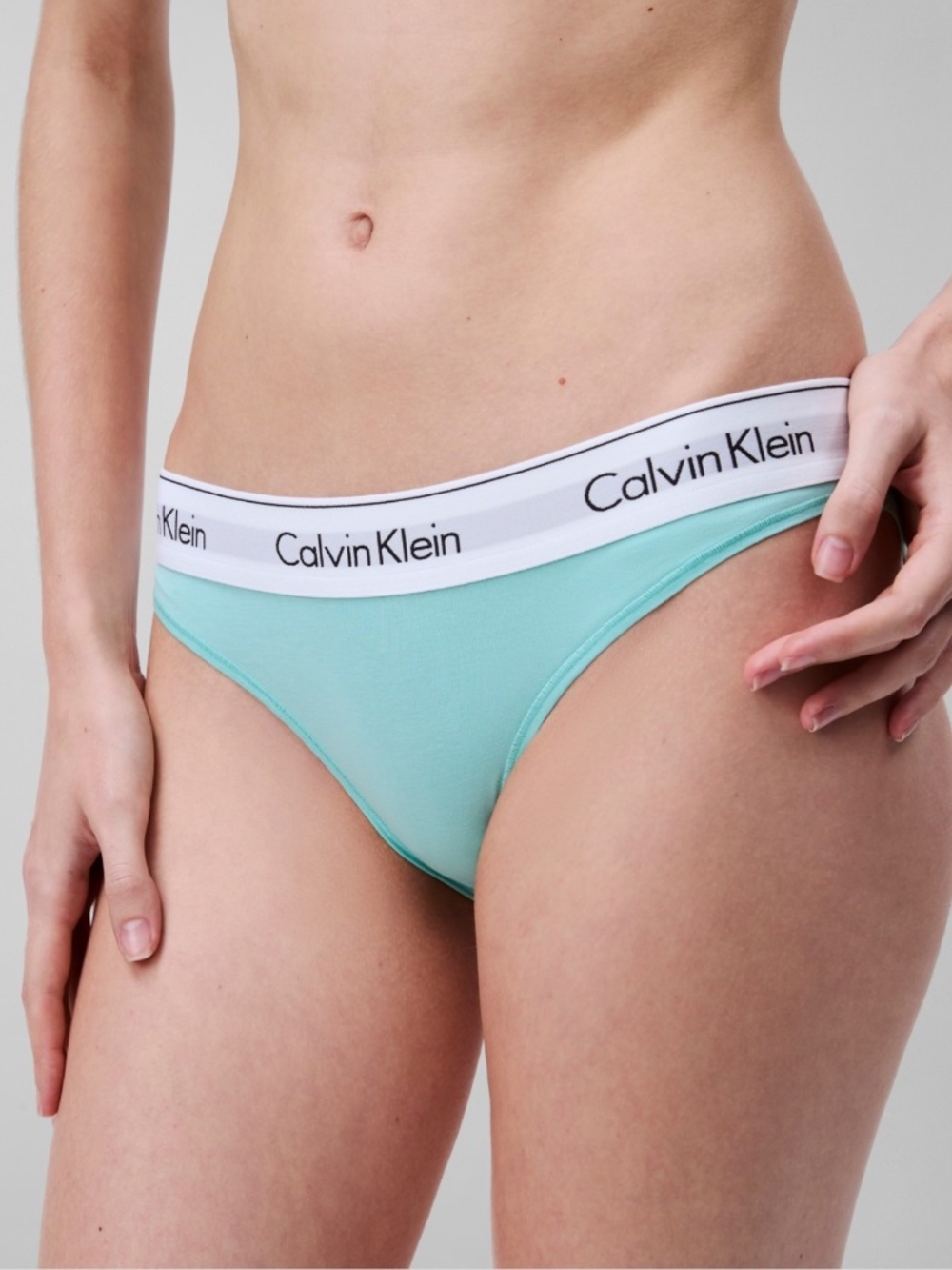 Calvin Klein Modern Cotton Stretch Bikini Panty – Beau Blue – Women's NWT